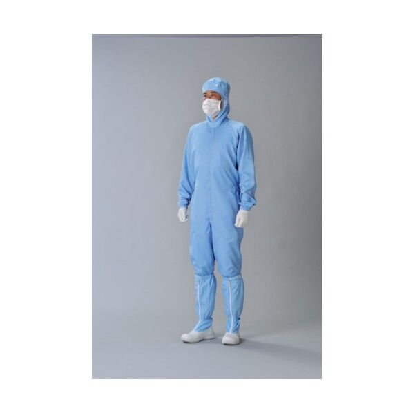 クリーンスーツ 白 L CJ13321L 1点