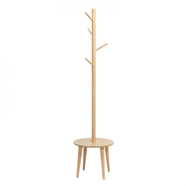 シェルフ付ポールハンガー