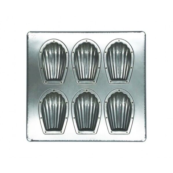 シルバー マドレーヌ天板 6P S シリコン付