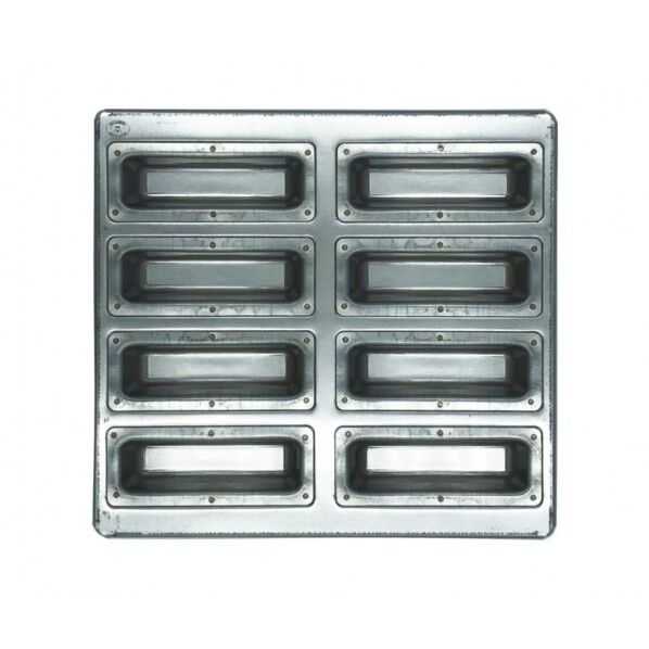 シルバー ミニフィナンシェ天板 8P S シリコン付