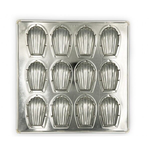 シルバー マドレーヌ天板12P 12P L シリコン付