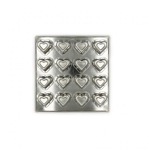 シルバーダブルハート天板16P