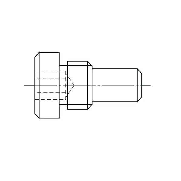 NTN 丸頭付棒先止めねじ 1個...