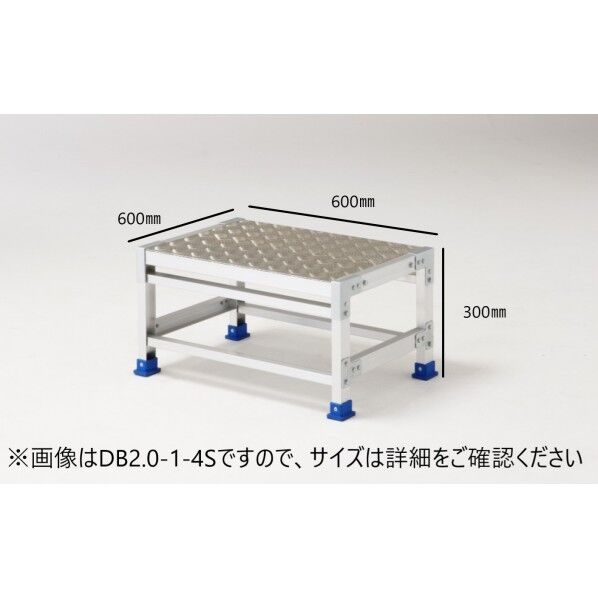 組立作業台 ライトステップ 縞板タイプ