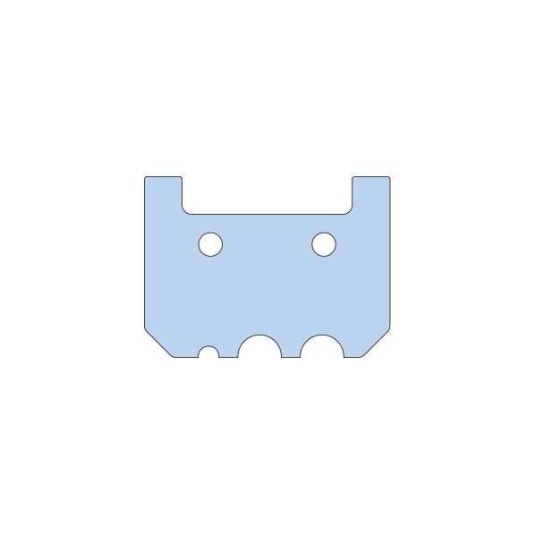 MW35A MW50ポンチブレードロツドカツト AS 1個