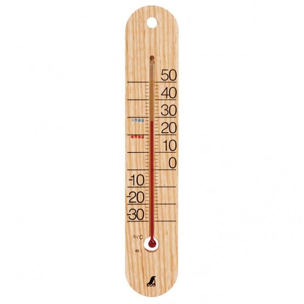 温度計木製壁掛M-023スリーブパック 48481 1点