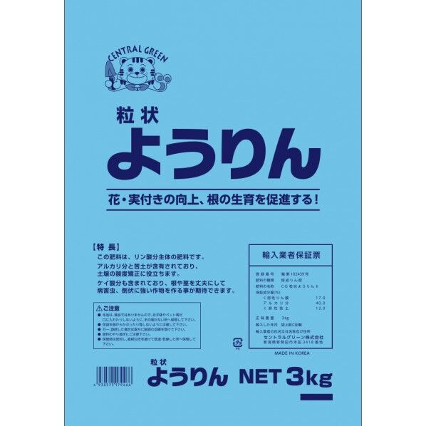 セントラルグリーン ようりん 3kg 1個