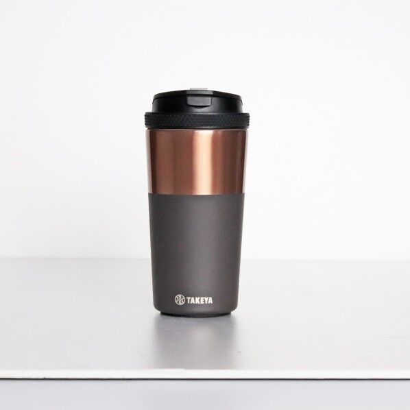 タケヤフラスク タンブラー 12oz チャコールブラウン