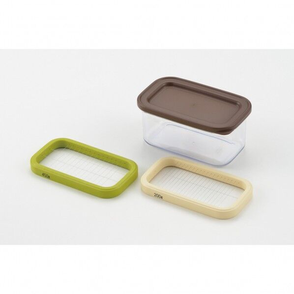 シール蓋保存ができるバターカッター SJ3324 1個