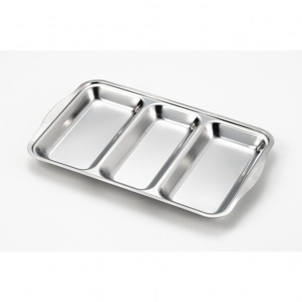 ステンレス3連バット深型 SJ3268 1個