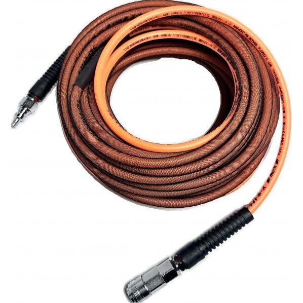 マッハ マッハ高圧 バニーメッシュホース 15m オレンジ BM-615-OR 1本...