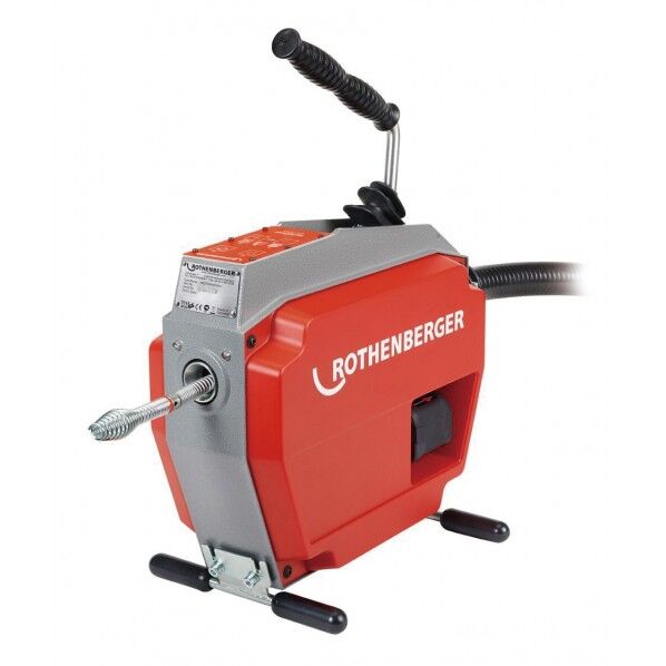 アサダ(ASADA) ドレンクリーナーR600E (φ22mmワイヤ仕様) L:430×W:250×H:480mm 本体:赤+シルバー R72605 1台