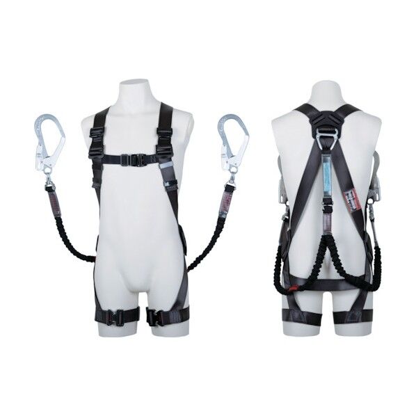 黒影ハーネス (伸縮性ランヤード2本タイプ)