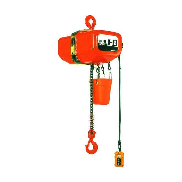 電気チェーンブロック 1t 揚程4m F401040 1点