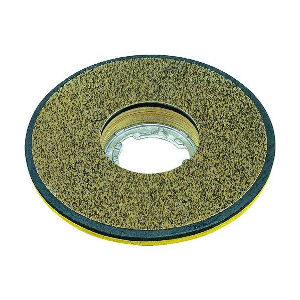 ポリッシャー用ブラシ・パッド 木台 三つ爪タイプ