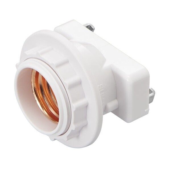 ヤザワ 角型引掛ランプソケット ホワイト SF34101 1個...