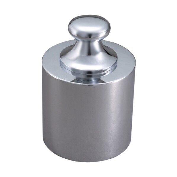 基準分銅型円筒分銅(黄銅クロムメッキ) 50G M1級 M1CBB-50G 1点