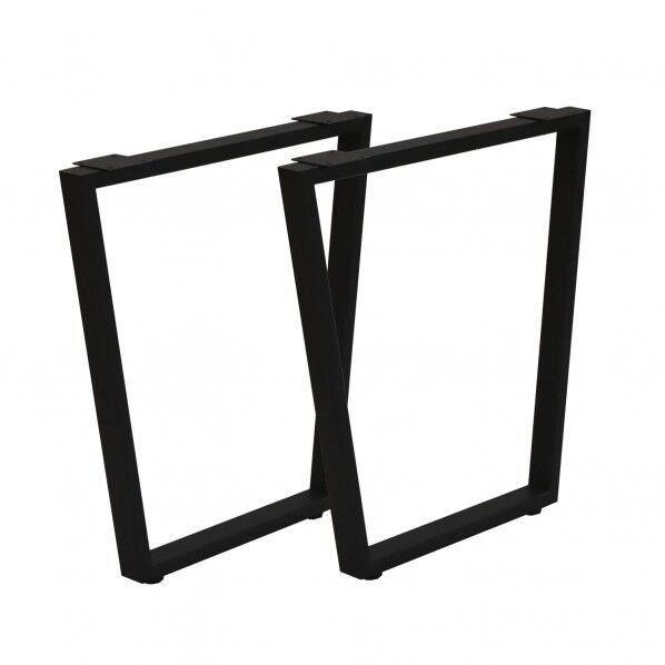 エイ・アイ・エス テーブルキッツ脚ハイタイプ(台形) ブラック TBK-D BK 1セット...