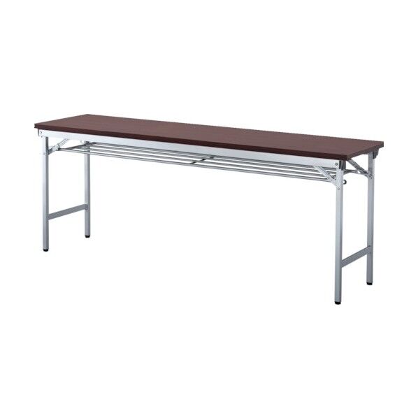 折畳みテーブルＯＴＮ棚付き１８６０Ｔサイズローズ OTN-1860T-RO 1