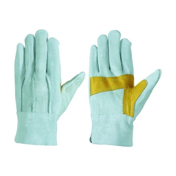 牛床革背縫い手袋(本革当付)