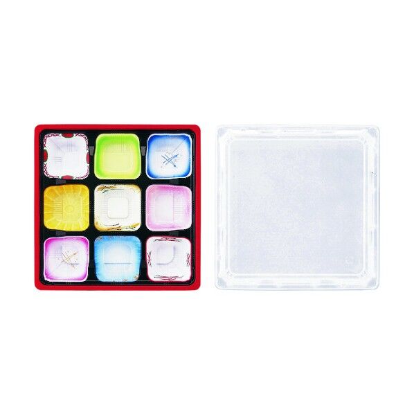 ワンウェイ 耐熱お弁当容器 T-80-E (蓋付) XAZ3401 50セット