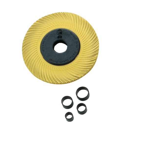 ラジアル・ブリッスルブラシ #80相当 黄 152.4mm BR BRSH TC 80 6 1点