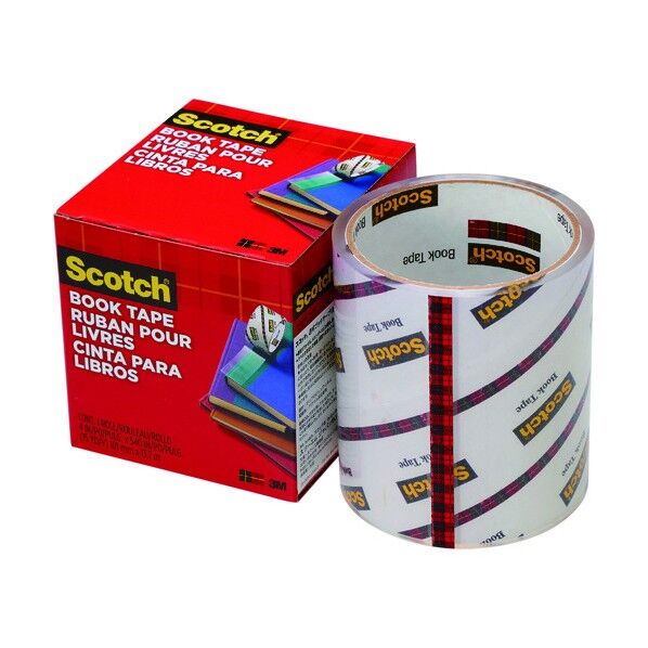 透明ブックテープ厚手 透明 101.6mmX13.7m 845 101 1点