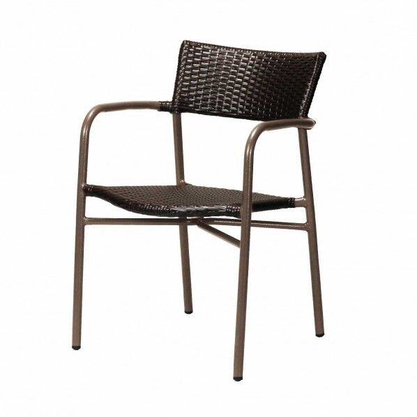 アルミアームチェアAL-W53AC MZ6003030 1点