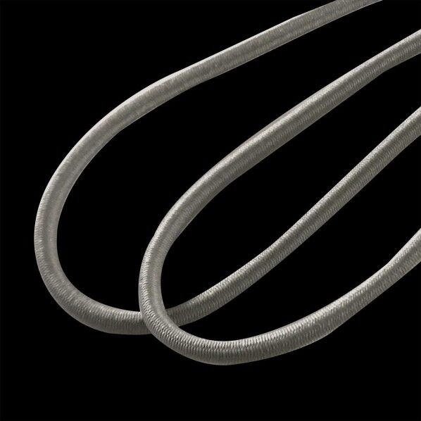 ラバーロープパーテーションロープ グレー SU-653-001-5 1個