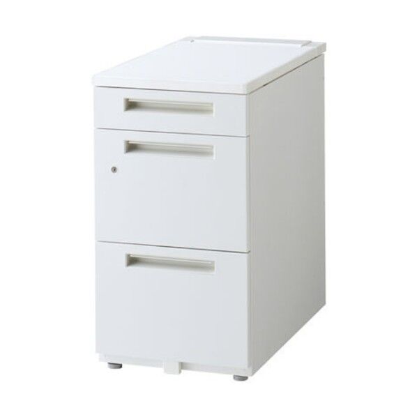 デュエナ Kタイプ 脇机 A4-3段タイプ DUK-046-A3 SW/OW