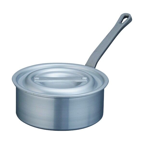 片手浅型鍋アルミニウム(アルマイト加工) AKT8315 1個