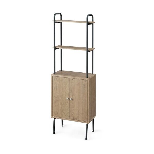 アイアンウッド マガジンラック ブラック/アッシュブラウン IWMG-5 1個