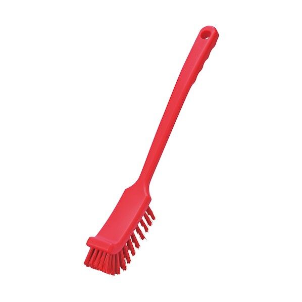 ロングハンドルブラシ ハード レッド 55817 1本