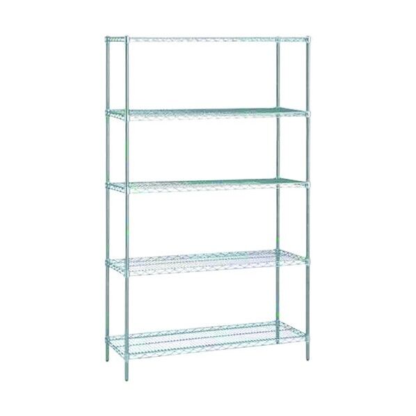 ステンレスエレクター･シェルフ (PS) DB付 5段