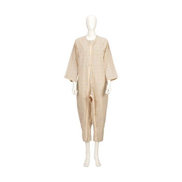 ソフトケア(R)ねまき両開きファスナー むらさき S 106412 1枚