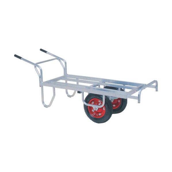 コン助アルミ製平形2輪車(1輪車に付け替え可能タイプ)コンテナ3個用 CN-65DW 1点