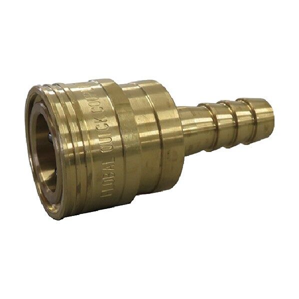 クイックカップリングTS (ホース取付用ソケット・真鍮製)