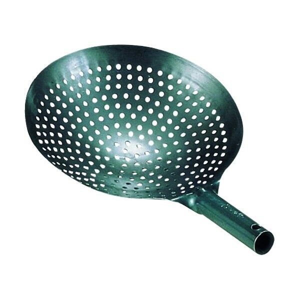 鉄 穴明北京鍋 24cm APK17024 1個