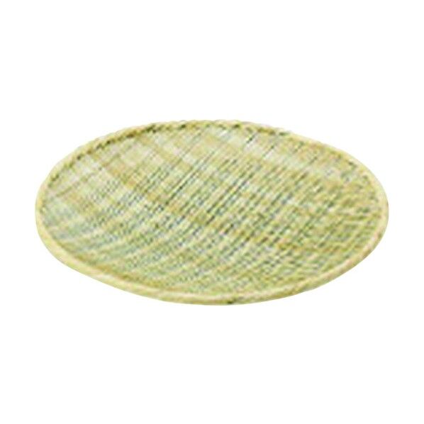 竹製 盆ざる (佐渡製) 21cm ABV32021 1個