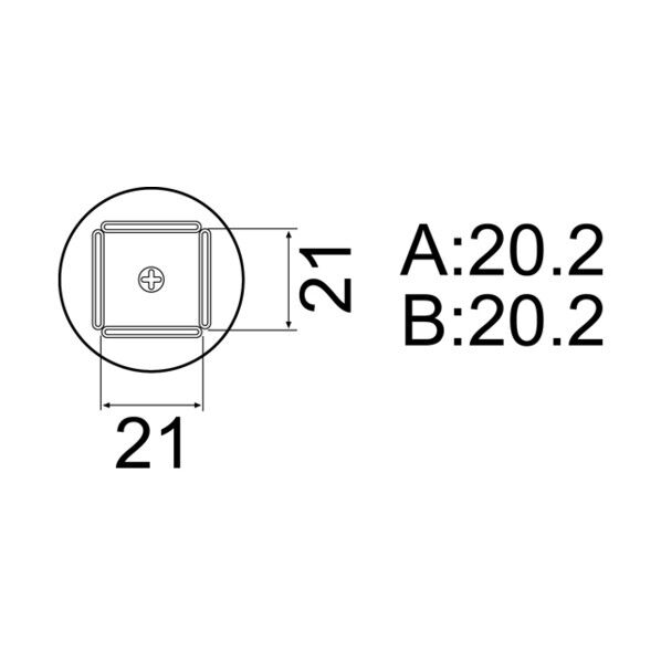 白光/HAKKO ノズル/QFP20×20用 A1261B...