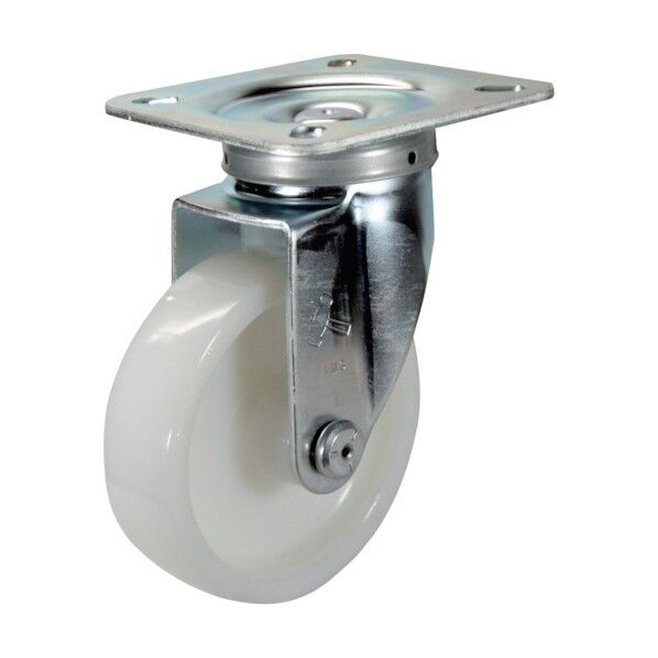 Sシリーズ400タイプ自在ナイロン車100mm 平戸車 400SN100 1個