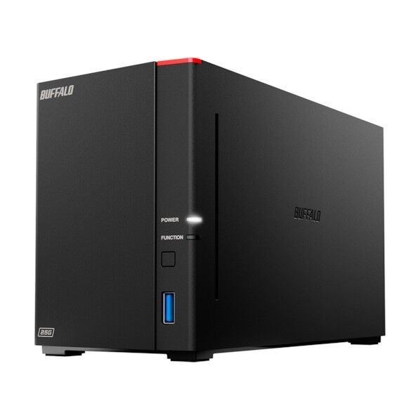 バッファロー リンクステーション LS720D ネットワークHDD 2ベイ 12TB LS720D1202 1点