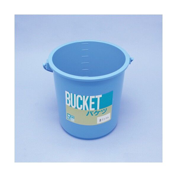 蝶プラ工業 ベル バケツ 8L 520069 1個...