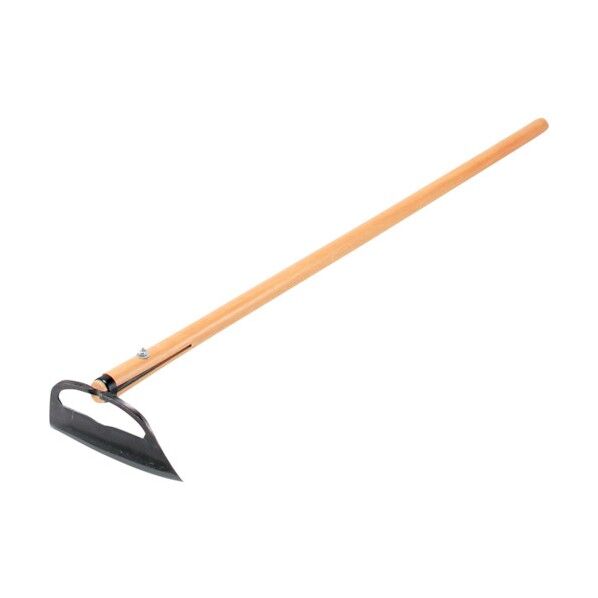 光山作窓明草削り鍬 鋼付