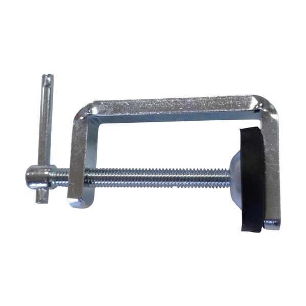 精密クランプ ブラック×オレンジ 全長60mm×幅10mm M-1 1つ