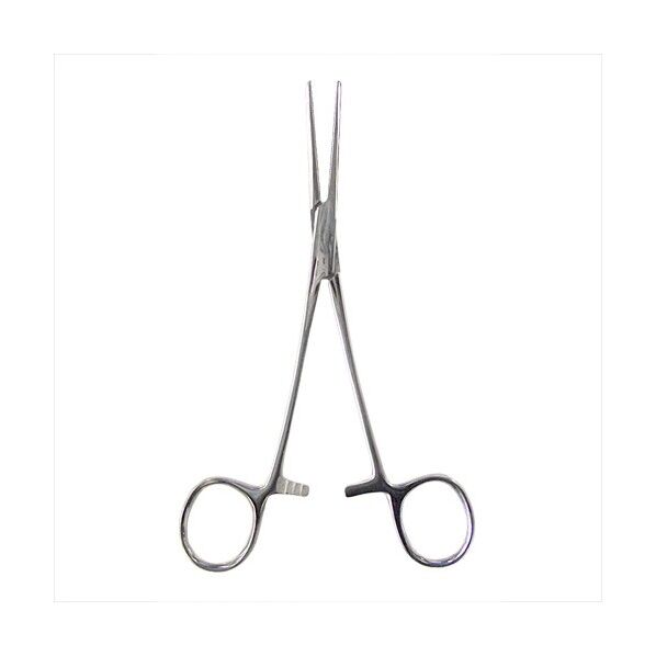 シザーズ・クランプ ストレート シルバー 全長160mm×幅80mm TCS-160 1点