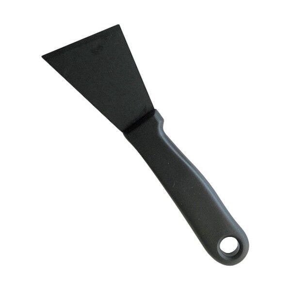 テフロンスクレッパーY型 ブラック×シルバー 全長:200mm 先端部幅:62mm EGT-Y 1つ