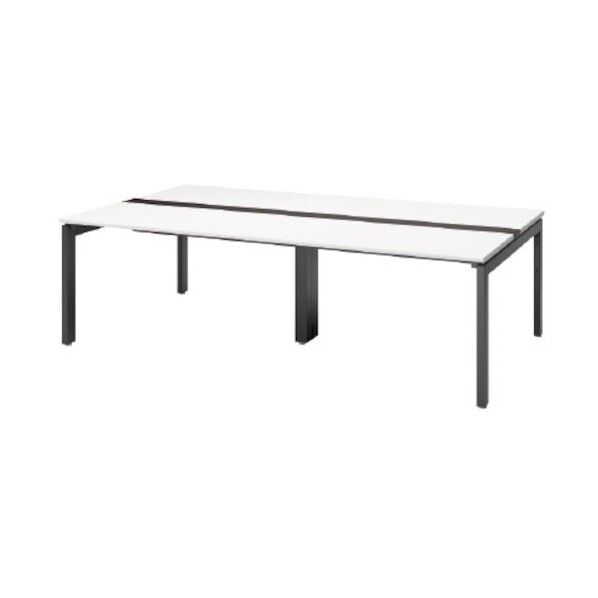 FREI 基本デスク オープン脚 両面タイプ 基本セット FRL-S-2014 SW/LBK