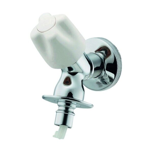 洗濯機用水栓(ストッパーつき)