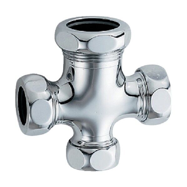 大小便器洗浄管継手 異径さしこみクロス